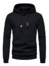 Men's Casual Solid Color Hooded Sweater